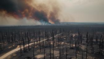 Rekordverlust an Waldfläche durch verheerende Brände in der EU in diesem Jahr